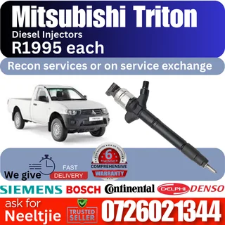 Mitsubishi Triton diesel injectors for sale