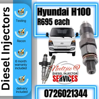 Hyundai H100 diesel injectors for sale