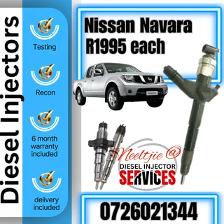 Nissan Navara diesel injectors for sale
