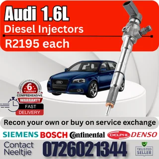 Audi 1.6L diesel injectors for sale