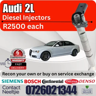 Audi 2L diesel injectors for sale