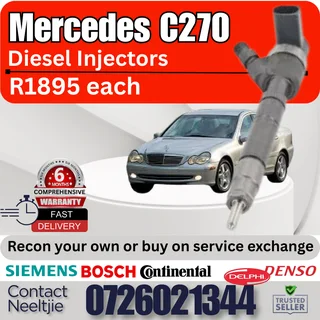 Mercedes C270 diesel injectors for sale