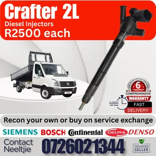 Crafter 2L diesel injectors for sale