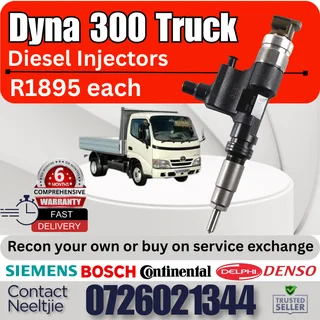 Dyna 300 Truck diesel injectors for sale