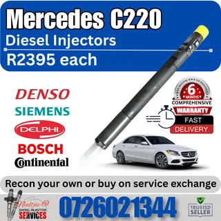 Mercedes C220 diesel injectors for sale