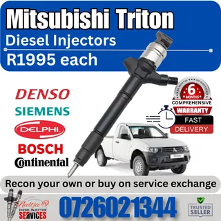 Mitsubishi Triton diesel injectors for sale