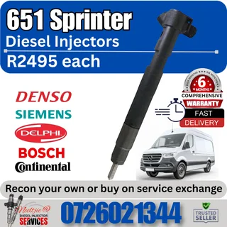 651 Sprinter diesel injectors for sale