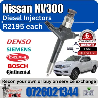 Nissan NV300 diesel injectors for sale