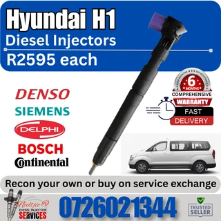 Hyundai H1 diesel injectors for sale