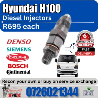 Hyundai H100 diesel injectors for sale