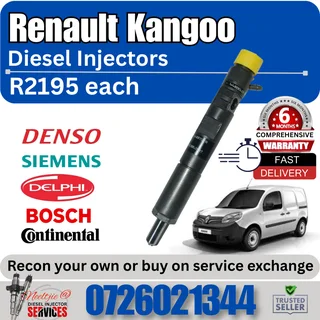 Renault Kangoo diesel injectors for sale