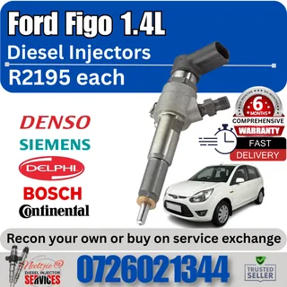 Ford Figo 1.4L diesel injectors for sale