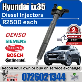 Hyundai ix35 diesel injectors for sale