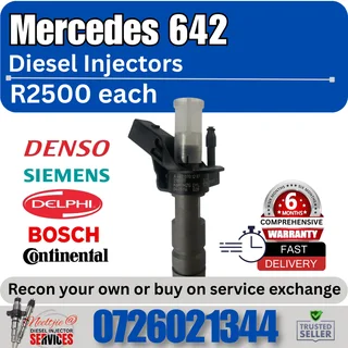 Mercedes 642 diesel injectors for sale