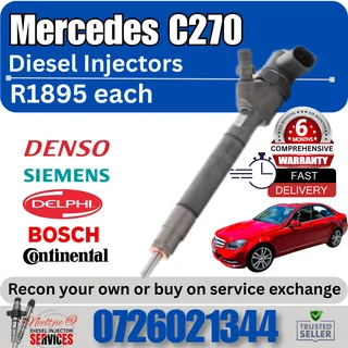 Mercedes C270 diesel injectors for sale