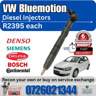 VW Bluemotion diesel injectors for sale