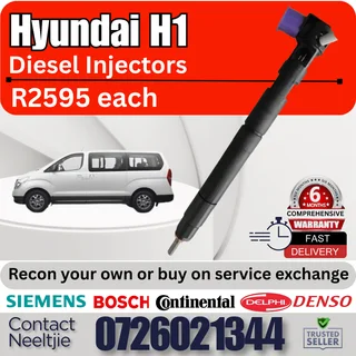 Hyundai H1 diesel injectors for sale