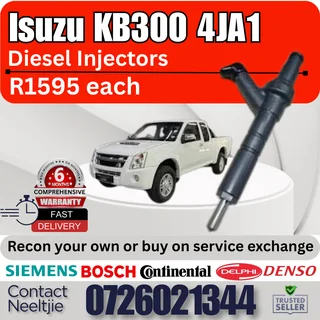 Isuzu KB300 4JA1 diesel injectors for sale