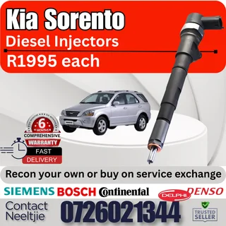 Kia Sorento diesel injectors for sale