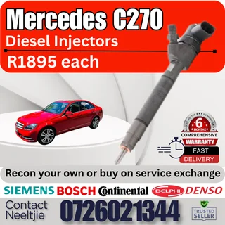 Mercedes C270 diesel injectors for sale