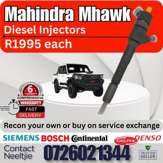 Mahindra Mhawk diesel injectors for sale
