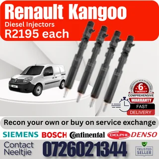 Renault Kangoo diesel injectors for sale