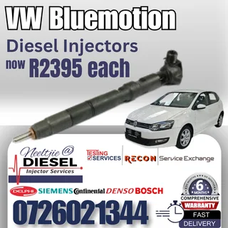 VW Bluemotion diesel injectors for sale