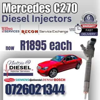 Mercedes C270 diesel injectors for sale