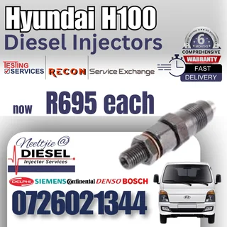 Hyundai H100 diesel injectors for sale