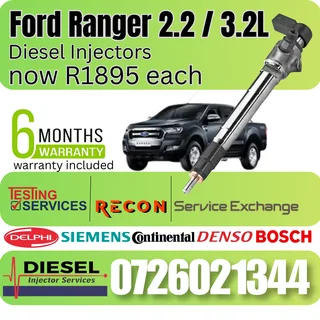 Ford Ranger 2.2 / 3.2L diesel injectors for sale
