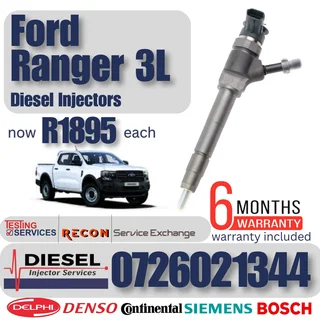 Ford Ranger 3L diesel injectors for sale