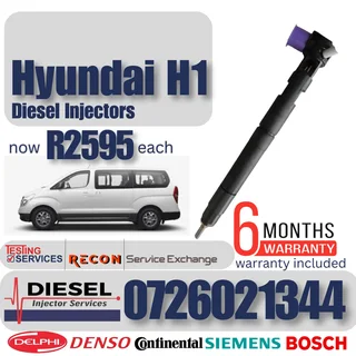 Hyundai H1 diesel injectors for sale