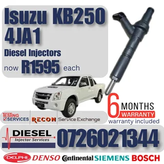 Isuzu KB250 4JA1 diesel injectors for sale
