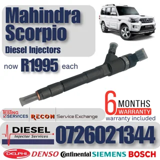 Mahindra Scorpio diesel injectors for sale
