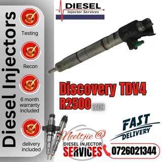 Discovery TDV4 diesel injectors for sale