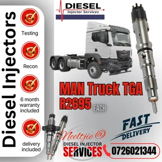 MAN Truck TGA diesel injectors for sale