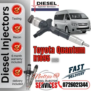 Toyota Quantum diesel injectors for sale