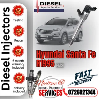 Hyundai Santa Fe diesel injectors for sale