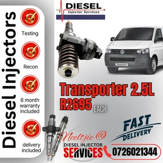 Transporter diesel injectors for sale
