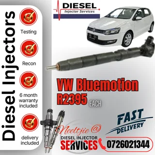 VW Bluemotion 1.2L diesel injectors for sale
