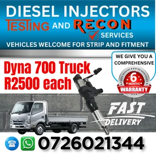 Dyna 700 Truck diesel injectors for sale