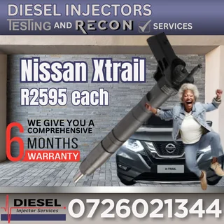 Nissan Xtrail diesel injectors for sale