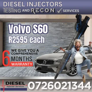 Volvo S60 diesel injectors for sale
