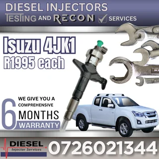 Isuzu 4JK1 diesel injectors for sale