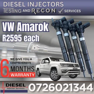VW Amarok diesel injectors for sale