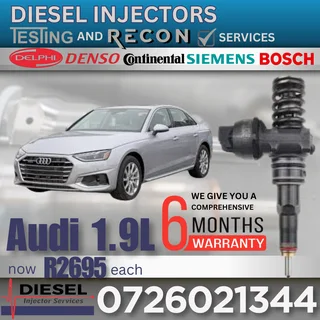 Audi 1.9L diesel injectors for sale
