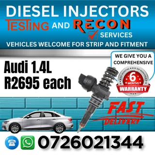 Audi 1.4L diesel injectors for sale