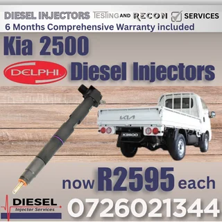 Kia 2500 diesel injectors for sale