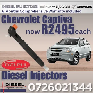 Chevrolet Captiva diesel injectors for sale