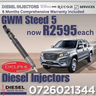 GWM Steed 5 diesel injectors for sale
